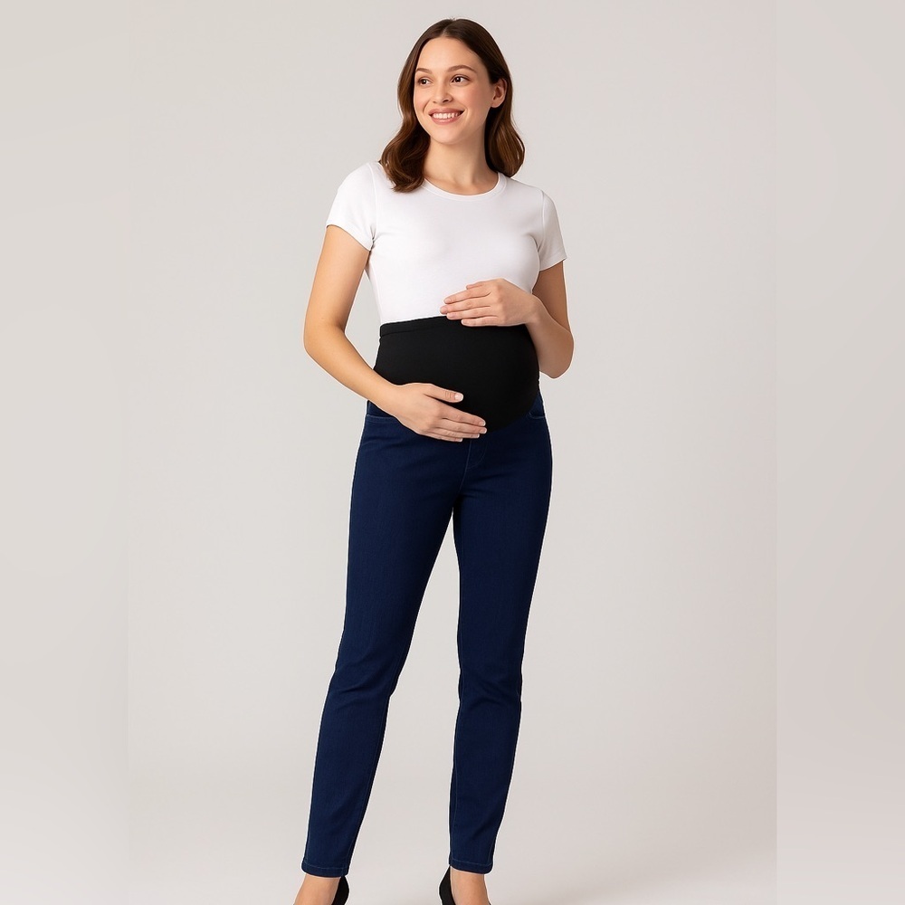 Kimi + Kai Maternity Jeggings – Size Small (Denim Blue)